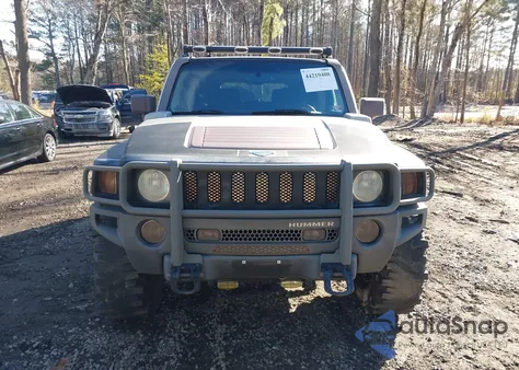 2007 Hummer H3 Suv z USA, uszkodzony, nr VIN 5GTDN13E478242519